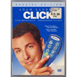 ADAM SANDLER in CLICK DVD, Beckinsdale Walken, Special Features, 107 Mins, PG-13